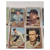 Lot of 20 Vintage Baseball Cards Featuring Players Like Bill Fischer, Irv Noren, and Don Mueller