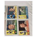 Lot of 20 Vintage Baseball Cards Featuring Players Like Bill Fischer, Irv Noren, and Don Mueller