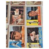 Lot of 20 Vintage Baseball Cards Featuring Players Like Bill Fischer, Irv Noren, and Don Mueller