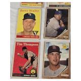 Lot of 20 Vintage Baseball Cards Featuring Players Like Bill Fischer, Irv Noren, and Don Mueller