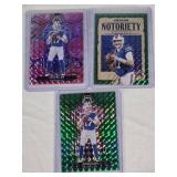 Lot of 3 Josh Allen Mosaic Reactive Football Cards - Buffalo Bills
