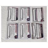 Lot of 6 Bowman including 1st Bowmans and Numbered Baseball Cards Featuring Yasser Mercedes, Jose Rodriguez, Danny De Andrade, Byron Chourio, and Kaelen Culpepper