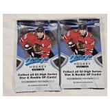 Lot of 2 Unopened Packs of Upper Deck MVP 2021-22 Hockey Cards