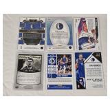 Lot of 6 Luka Doncic Basketball Cards including Panini Select, Chronicles, and Goodwin Champions