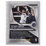Anthony Edwards 2024-25 Panini Prizm Red Wave #100 - Minnesota Timberwolves Basketball Card