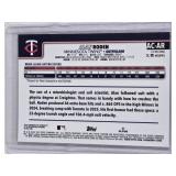 Alan Roden Rookie 2025 Topps Chrome Auto #AC-AR - Minnesota Twins Baseball Card