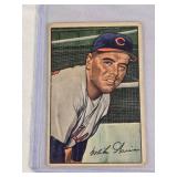 Mike Garcia 1952 Bowman #7 - Cleveland Indians Vintage Baseball Card