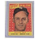 Nellie Fox 1958 Topps #479 - Chicago White Sox Vintage Baseball Card