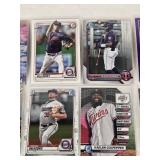 Lot of Minnesota Twins Baseball Cards Featuring Players like Josh Donaldson, Jose Berrios, and Eddie Rosario with Special Features such as Rookie, Inserts, Refractors and Chrome Cards