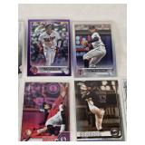 Lot of Minnesota Twins Baseball Cards Featuring Players like Josh Donaldson, Jose Berrios, and Eddie Rosario with Special Features such as Rookie, Inserts, Refractors and Chrome Cards