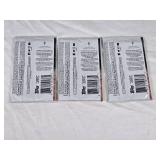Lot of 3 Unopened Packs of 2021 Topps Chrome Tennis