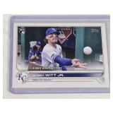 Bobby Witt Jr. Rookie 2022 Topps Rookie Debut #US187 - Kansas City Royals Baseball Card