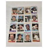 Lot of 16 Vintage Baseball Cards From the Early 60s Featuring Bob Veale, Charlie Neal, and Harvey Kuenn