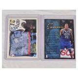 Lot of 2 Kevin Garnett Rookie Basketball Cards - Includes 1995 Topps and 1995-96 Fleer Card