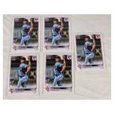 Lot of 5 Joe Ryan Rookie Baseball Cards British Edition