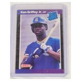 Ken Griffey Jr. Rookie 1989 Donruss Rated Rookie #33 - Seattle Mariners Baseball Card