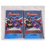 Lot of 2 2022 Bowman Baseball Card Packs