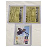 Lot of 3 Frank Thomas Rookie Baseball Cards including Topps and Score