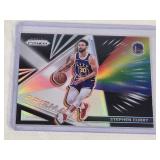 Stephen Curry 2021-22 Panini Prizm Prismatic Silver Holo #26 - Golden State Warriors Basketball Card