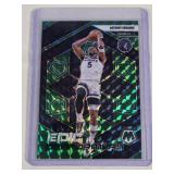 Anthony Edwards 2024-25 Panini Mosaic Green Mosaic Prizm #9 - Minnesota Timberwolves Basketball Card
