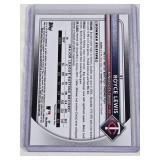 Royce Lewis 2025 Topps Chrome Blue Refractor #97 and Numbered 58/150 - Minnesota Twins Baseball Card