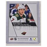 Brock Faber Rookie 2023-24 Upper Deck Ovation #102 - Minnesota Wild Hockey Card