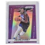 Julius Randle 2024-25 Panini Prizm Purple Prizm #266 and Numbered 4/99 - New York Knicks Basketball Card