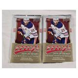 Lot of 2 Unopened Packs of 2024-25 Hockey Upper Deck MVP Hobby