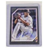 Jhoan Duran Rookie 2022 Topps Gallery Auto #RA-JHO - Minnesota Twins Baseball Card