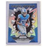 Jahmyr Gibbs Rookie 2023 Panini Prizm Silver Holo Prizm Break #PB-5 - Detroit Lions Football Card