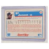 Bo Jackson 1986 Sportflics Rookie #190 - Kansas City Royals Baseball Card