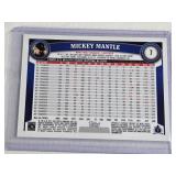 Mickey Mantle 2011 Topps Chrome Rare XFractor #7 - New York Yankees Baseball Card