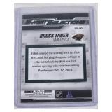 Brock Faber Rookie 2023-24 O-Pee-Chee Platinum Sweet Selections Insert #SS-10 - Minnesota Wild Hockey Card