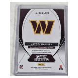 Jayden Daniels Rookie 2024 Panini Totally Certified Relic #NGJ-JDS - Washington Commanders Football Card