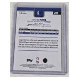 Cooper Flagg Rookie 2025 Topps #201 - Dallas Mavericks Basketball Card