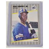 Ken Griffey Jr. Rookie 1989 Fleer #548 - Seattle Mariners Baseball Card
