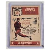 Orlando Cepeda 1959 Topps All Star Selection #553 High Number - San Francisco Giants Vintage Baseball Card