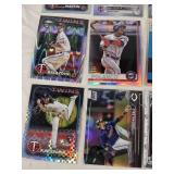 Lot of Minnesota Twins Baseball Cards Featuring Jorge Polanco, Eddie Rosario, and Austin Martin with Refractors, Inserts and Rookie Cards