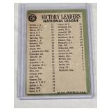 Sandy Koufax, Juan Marichal, Bob Gibson, Gaylord Perry 1966 Pitching Leaders Topps #236 - Los Angeles Dodgers, San Francisco Giants, St. Louis Cardinals Vintage Baseball Card