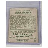 Alvin Crowder 1934 Goudey #15 - Washington Senators Vintage Baseball Card