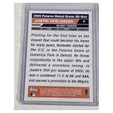 Justin Verlander Rookie 2005 Topps 2005 Futures Game All-Star #UH220 - Detroit Tigers Baseball Card