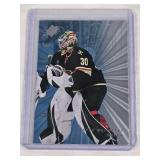 Jesper Wallstedt Rookie 2024-25 Upper Deck SPx Foil #128 - Minnesota Wild Hockey Card