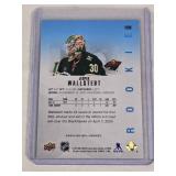 Jesper Wallstedt Rookie 2024-25 Upper Deck SPx Foil #128 - Minnesota Wild Hockey Card