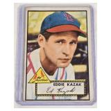 Eddie Kazak 1952 Topps #165 - St. Louis Cardinals Vintage Baseball Card