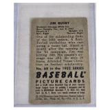 Jim Busby 1952 Bowman #68 - Chicago White Sox Vintage Baseball Card