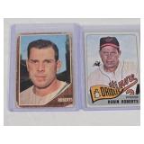 Lot of 2 Robin Roberts Vintage Baseball Cards