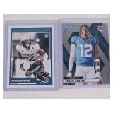 Lot of 2 Travis Hunter Football Rookie Football Cards