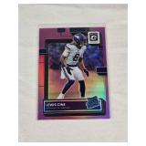 Lot of 12 Minnesota Vikings Football Cards Featuring Lewis Cine, Kirk Cousins, Justin Jefferson, and More Including Rookie and Insertsrds