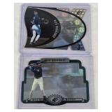 Lot of 2 Alex Rodriguez Die Cut Baseball Cards,  Upper Deck SPx Die-Cut Features