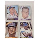 Lot of 18 Vintage 1966 Baseball Cards Featuring Alvin Jackson, Larry Dierker, and Jim Lonborg